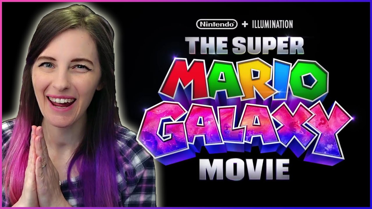 Розалина!! ⭐ Реакция на трейлер фильма «Супер Марио Галактика»