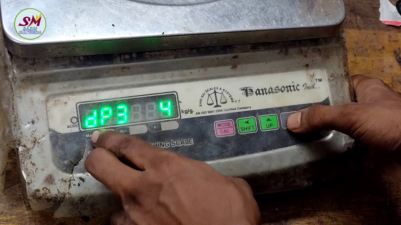 Electronic weighing machine Calibration Easy At Home YT 6