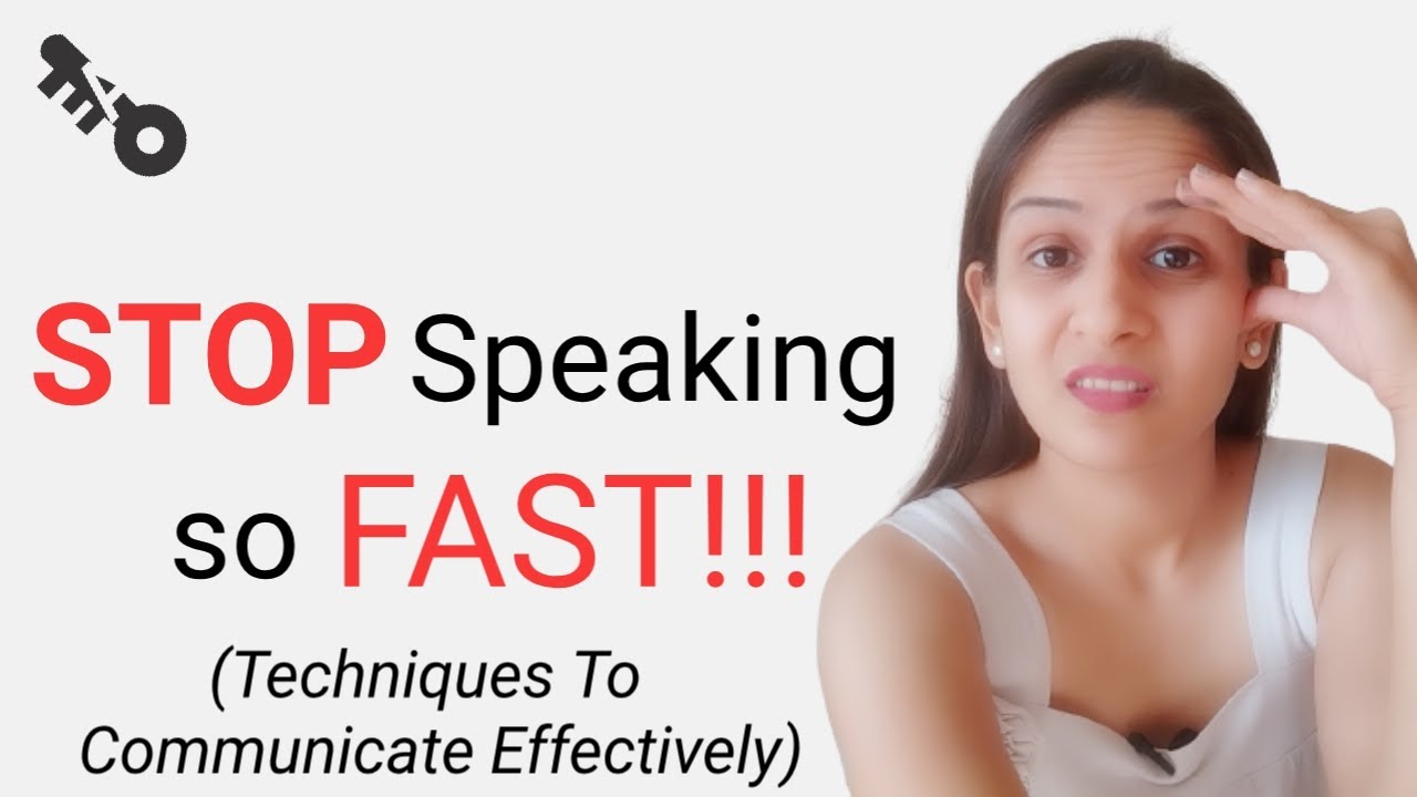 STOP Speaking So Fast In English- Reduce Your PACE