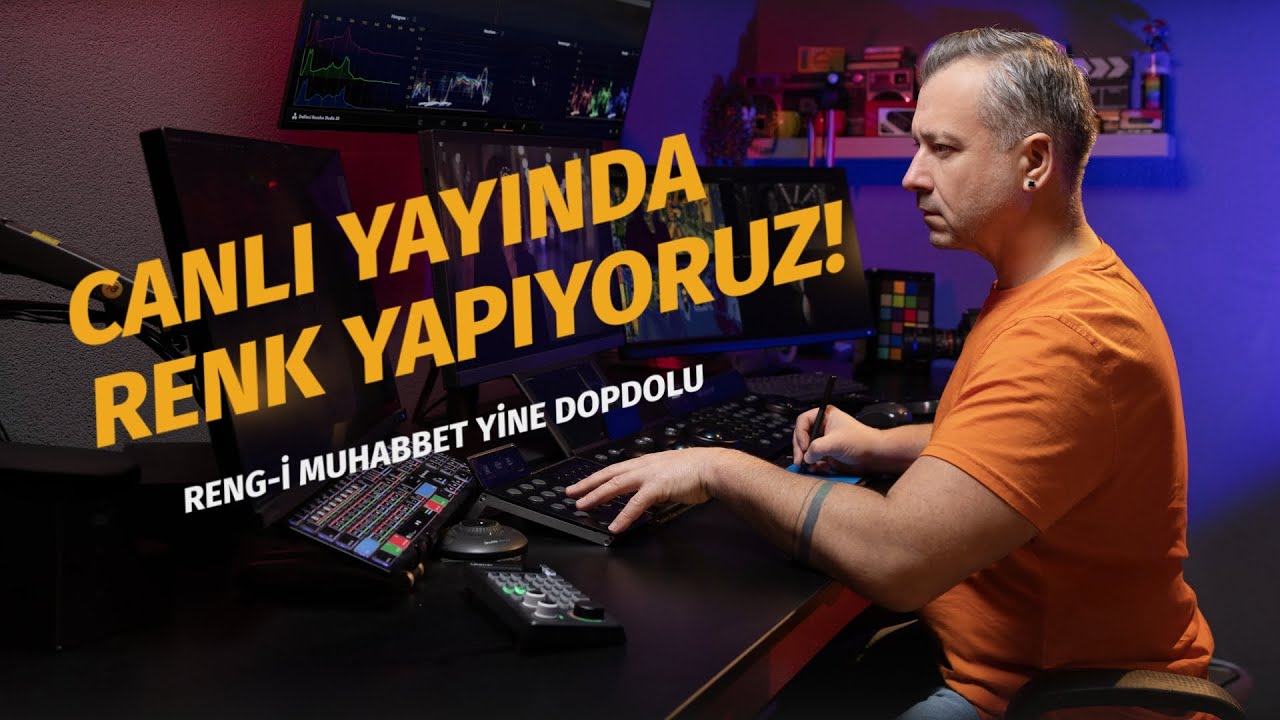 Canlı Yayında Renk Düzenleme Anlatıyorum