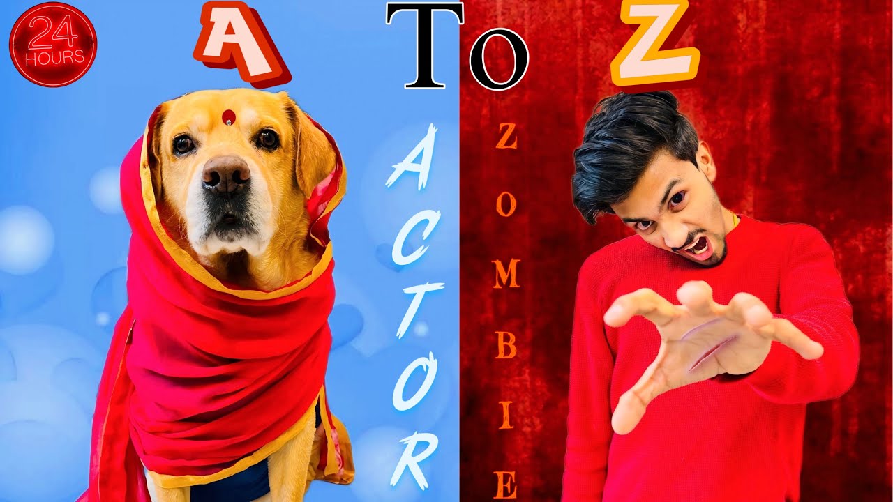 A TO Z CHALLENGE FOR 24 HOURS | Funniest Challenge | Anant Rastogi