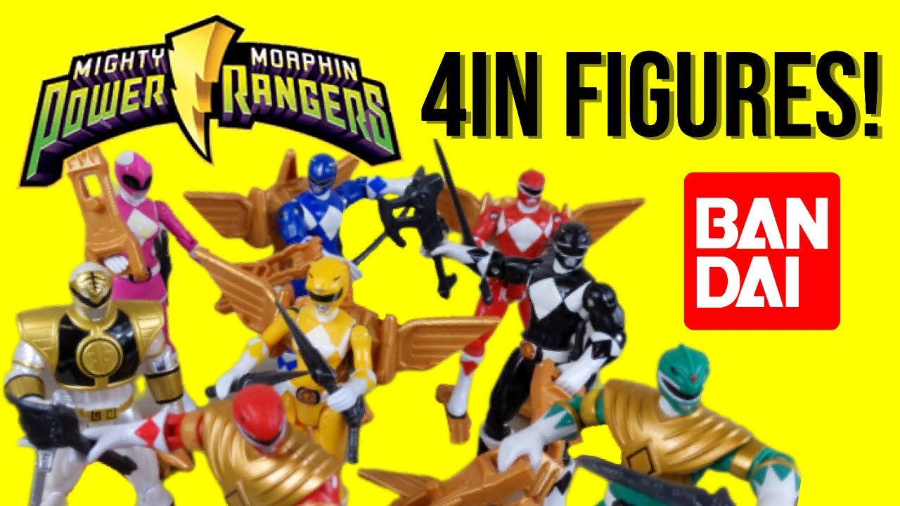 Taking a Look at Mighty Morphin Power Rangers 2010 4in Figures!