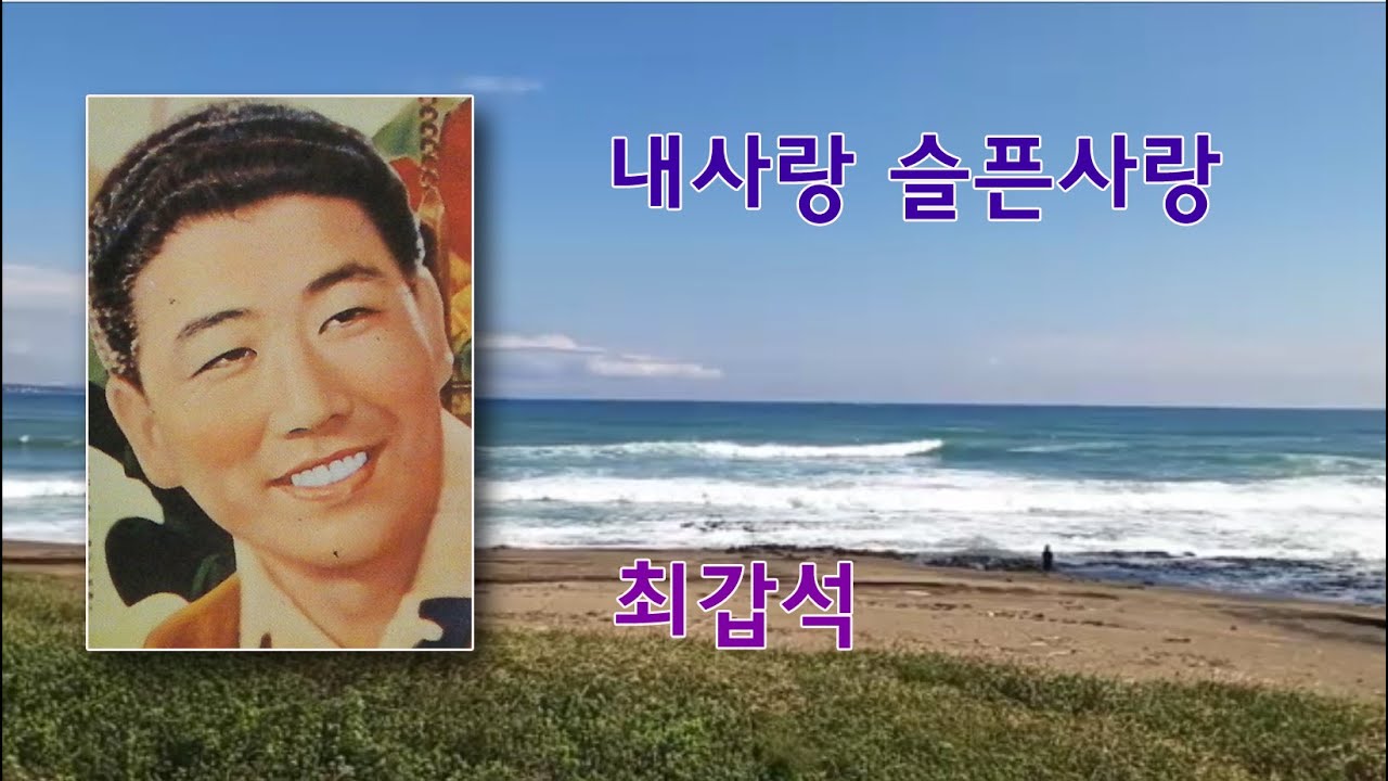 최갑석-내사랑 슬픈사랑/영상출연 가수 보배