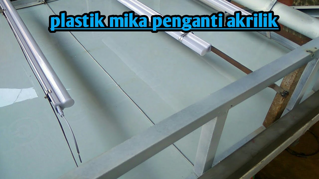 Buat neon box dua sisi