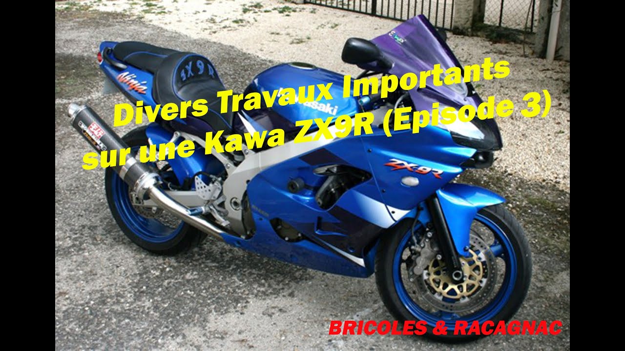 👏 (Episode 3 Colonne de Direction) Divers travaux importants sur Kawa ZX9R  👏