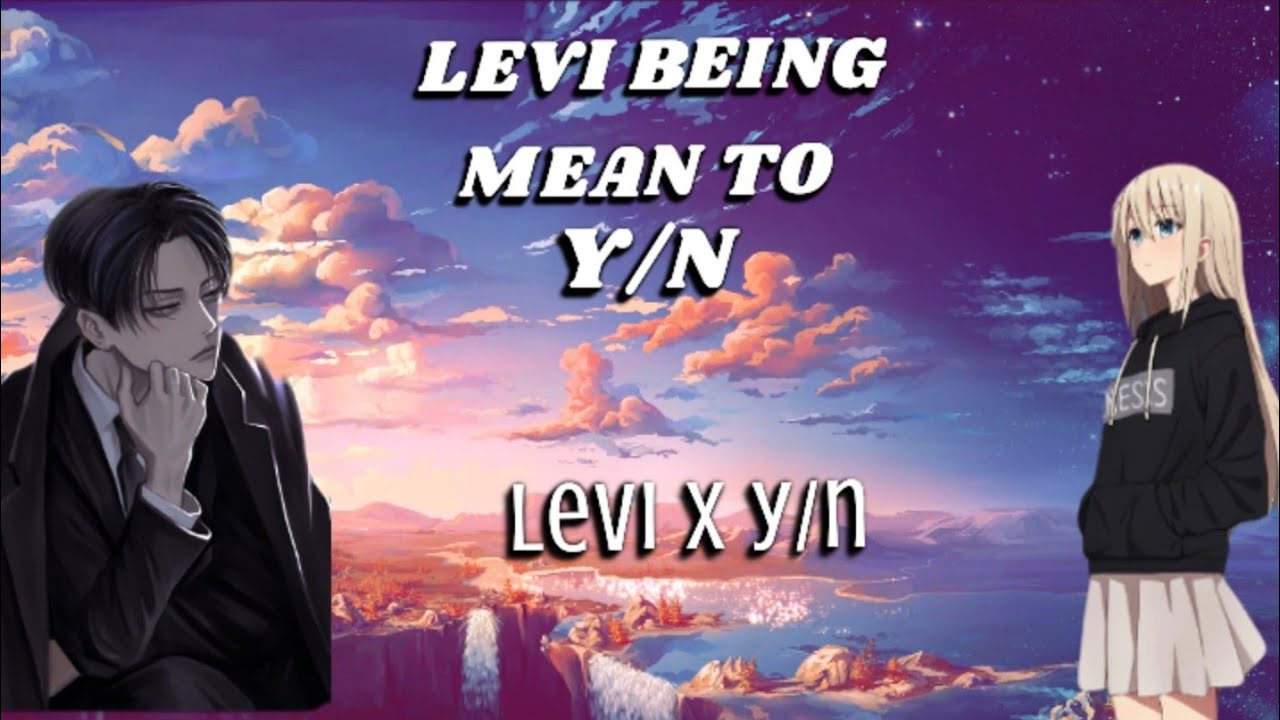 Levi x y/n . Levi being mean to y/n.