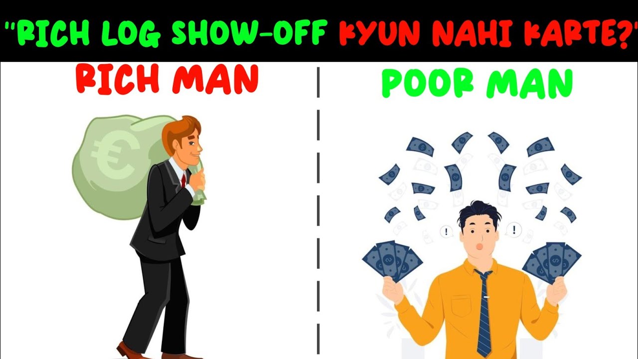 Fake Rich vs Real Rich | Paisa Dikhane Wale Hamesha Gareeb Kyu Hote Hain? #financialfreedom