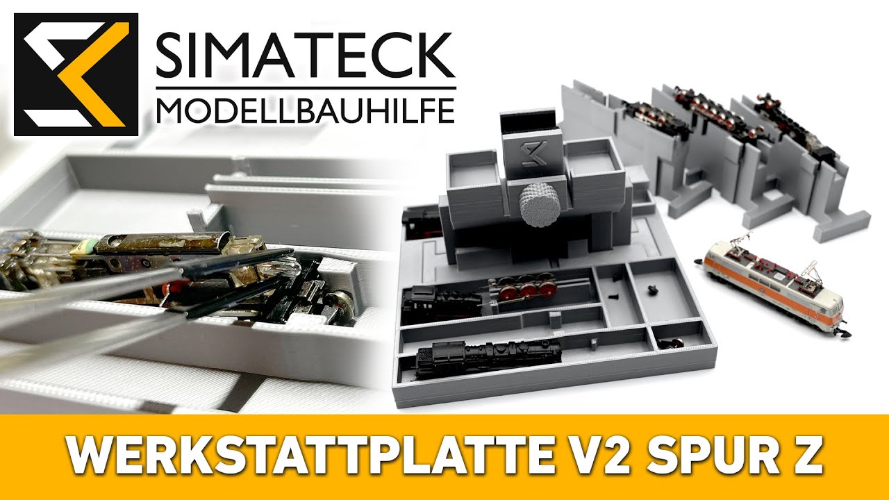 Werkstattplatte V2 f&uuml;r M&auml;rklin Spur Z - MiniClub