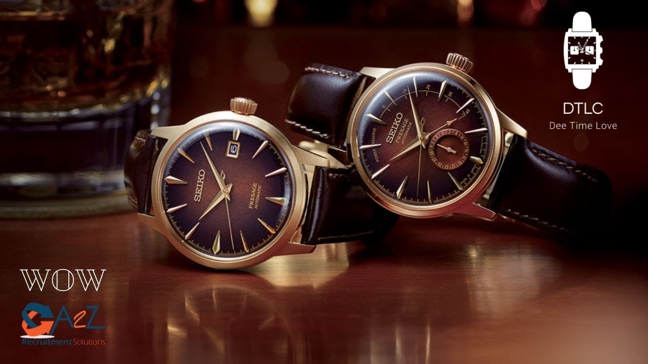 Seiko Limited Edition Presage Old Fashioned Cocktail Time Review -  SSA392J1