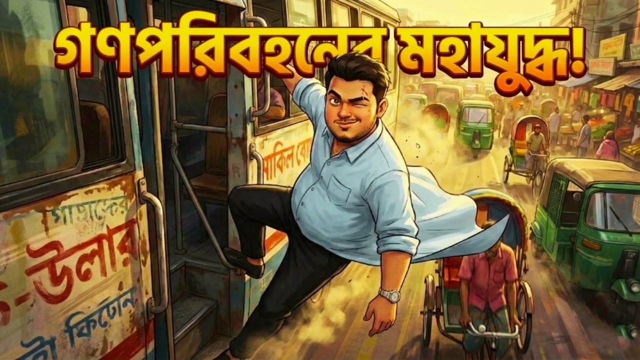 ঢাকার যাতায়াত যুদ্ধ ও লোকাল বাসের মহাকাব্য 🚌✨ | জীবনের কমেডি শো