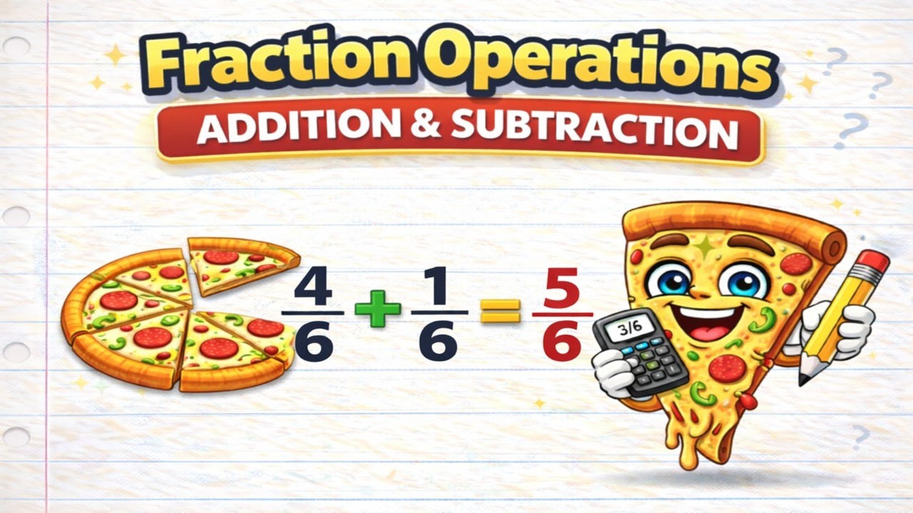 Fraction Operations Addition and Subtraction