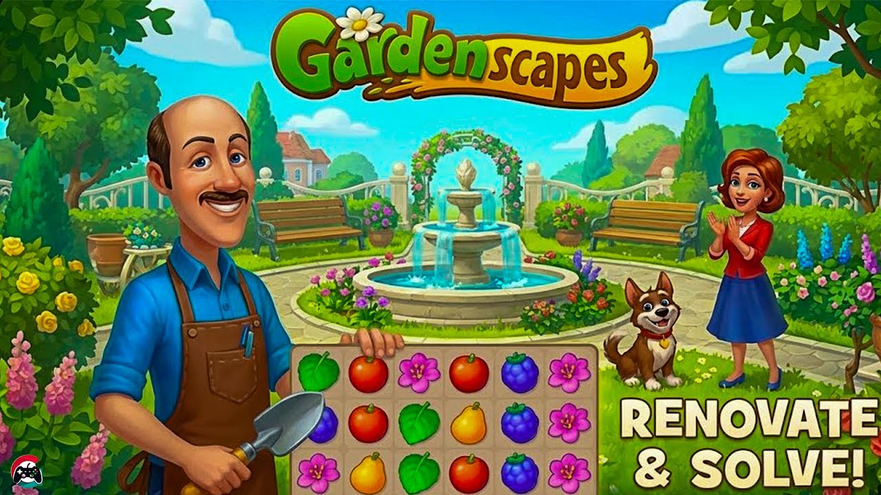 Gardenscapes — Прохождение игры, часть 2.