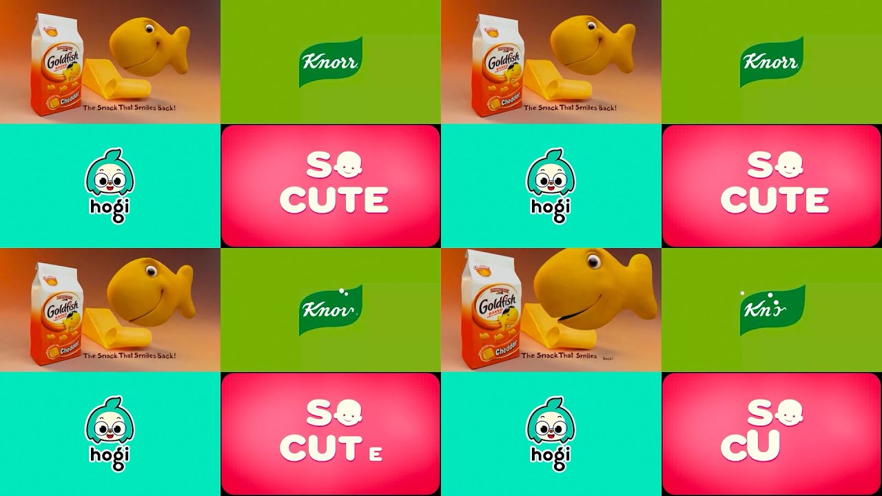 Goldfish Smores, Knorr, Pinkfong Hogi and So cute Logo Intro Over 1 Million Times