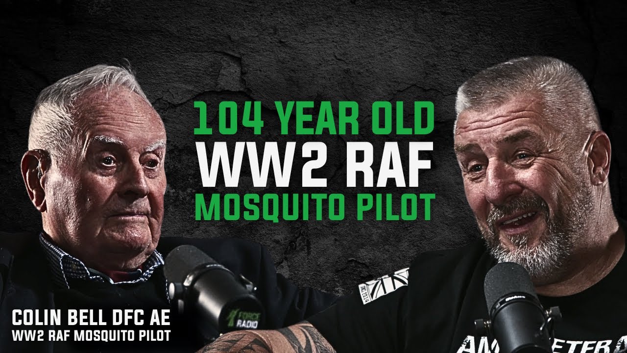 SAS Veteran meets 104yr Old RAF WW2 Mosquito Bomber Pilot