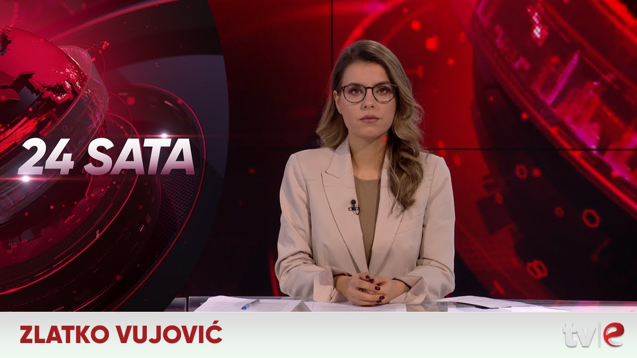 Informativna emisija: 24 sata - Zlatko Vujović