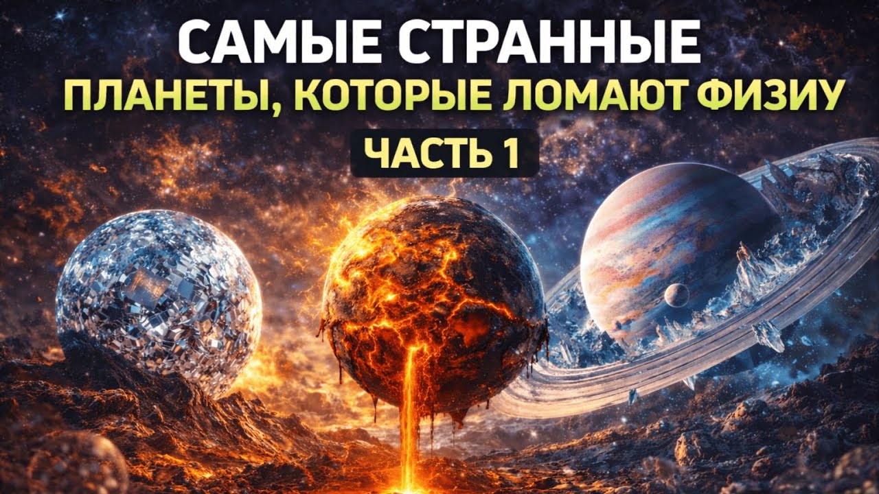 Самые странные планеты, которые ломают физику. часть 1 | документальный фильм для сна