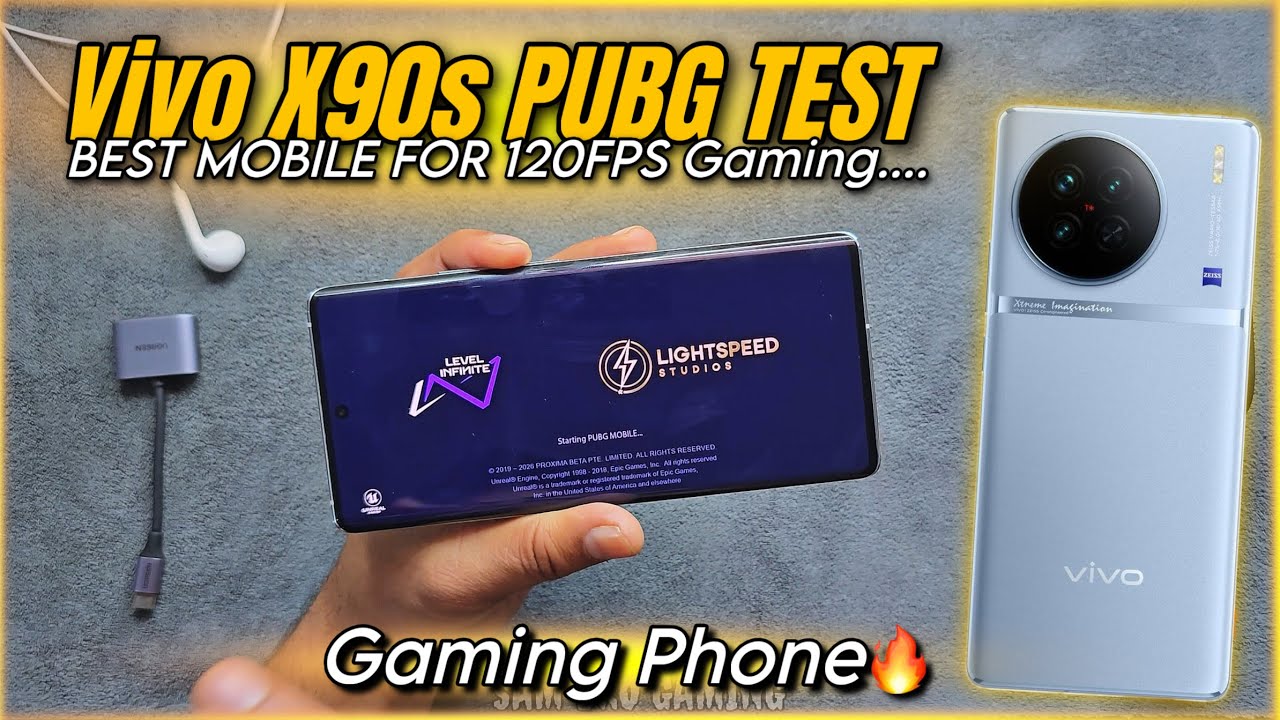 Vivo X90s PUBG Test 2026 | 120fps Best Gaming Phone | Price | Graphics | Battery | Heat & Lag