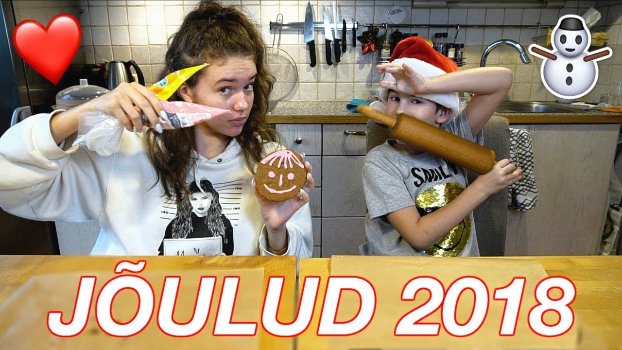 tegime Oskariga jälle piparkooke... // jõulud 2018