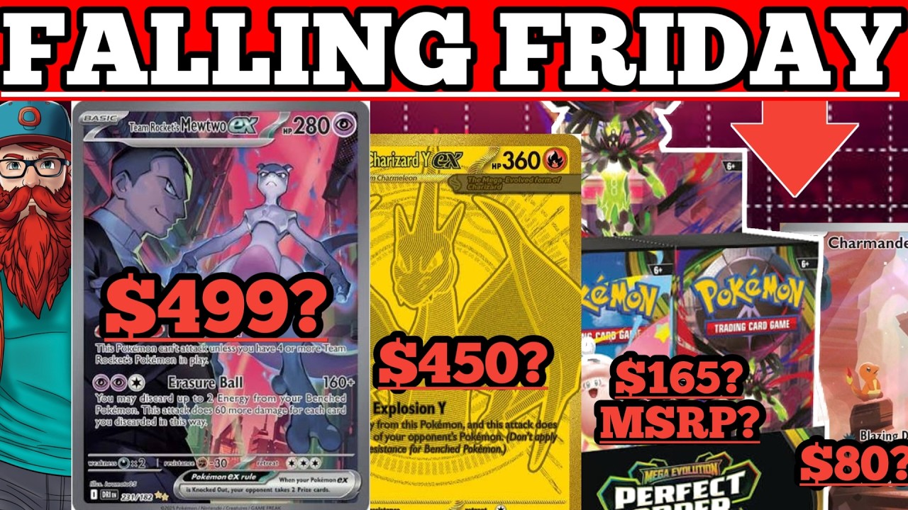 POKEMON FALLING FRIDAY! Weekly Investing, Collecting & News Market Update!