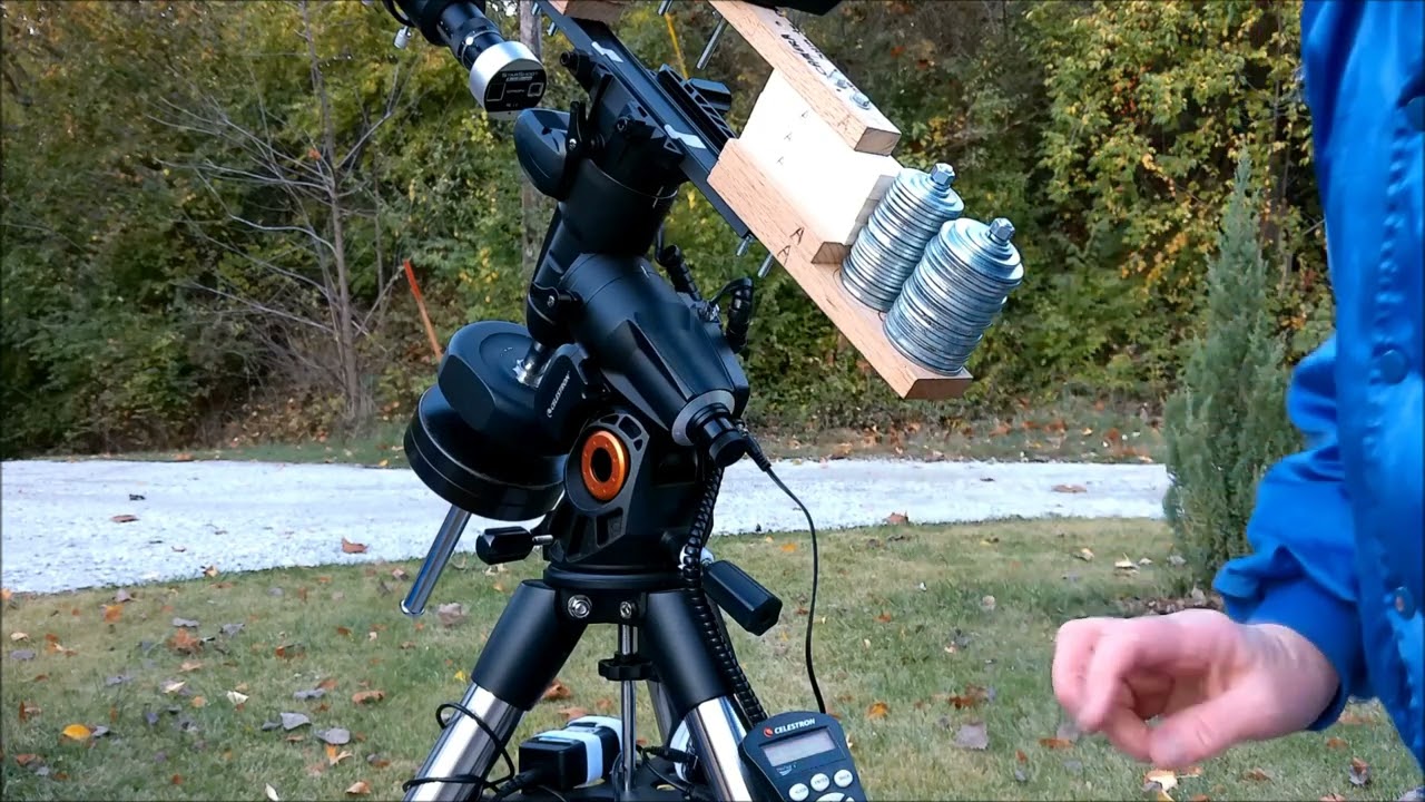 Set up Celestron AVX, run CPWI, Cartes du Ciel, PHD2, plus an improvement to my setup