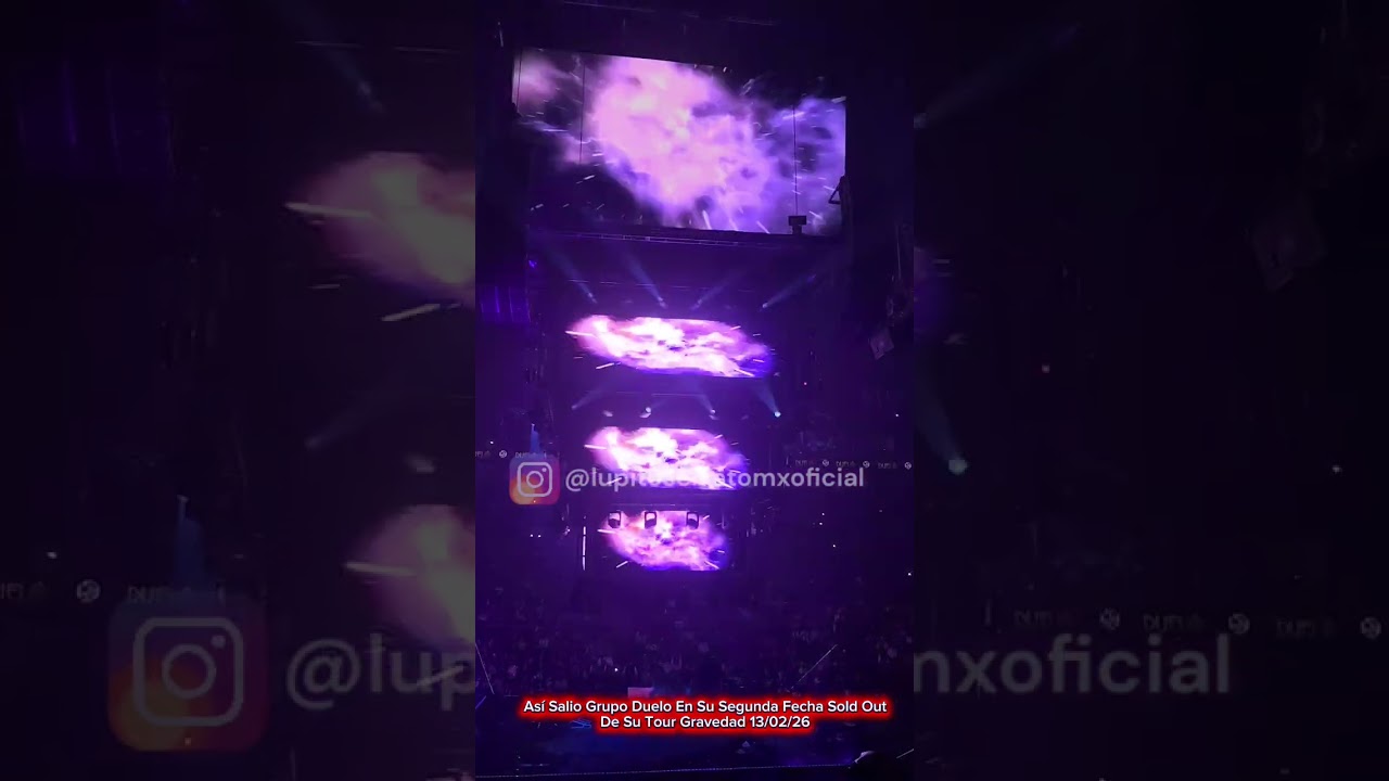 🎤🤠 Cobertura Especial | Grupo Duelo – Tour “Gravedad” 2026 📍 Arena Monterrey | 🗓️ 13 de febrero 2026