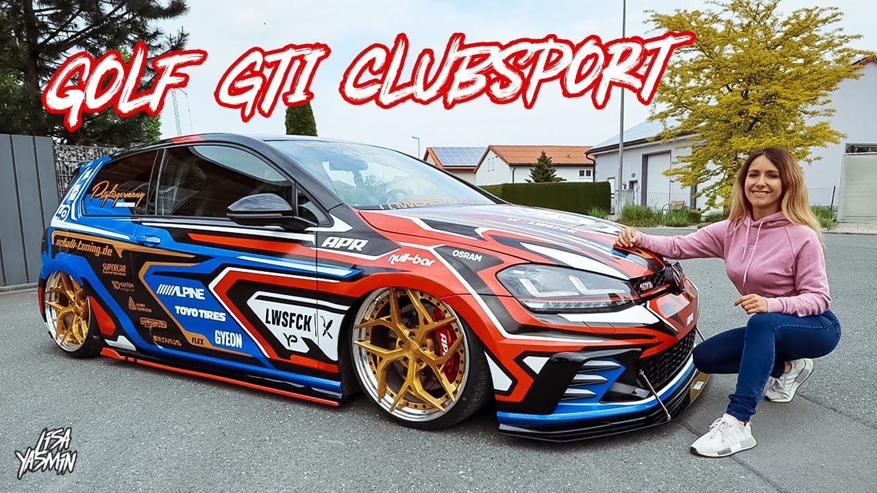 Wir haben besuch VW Golf GTI Clubsport | Lisa Yasmin