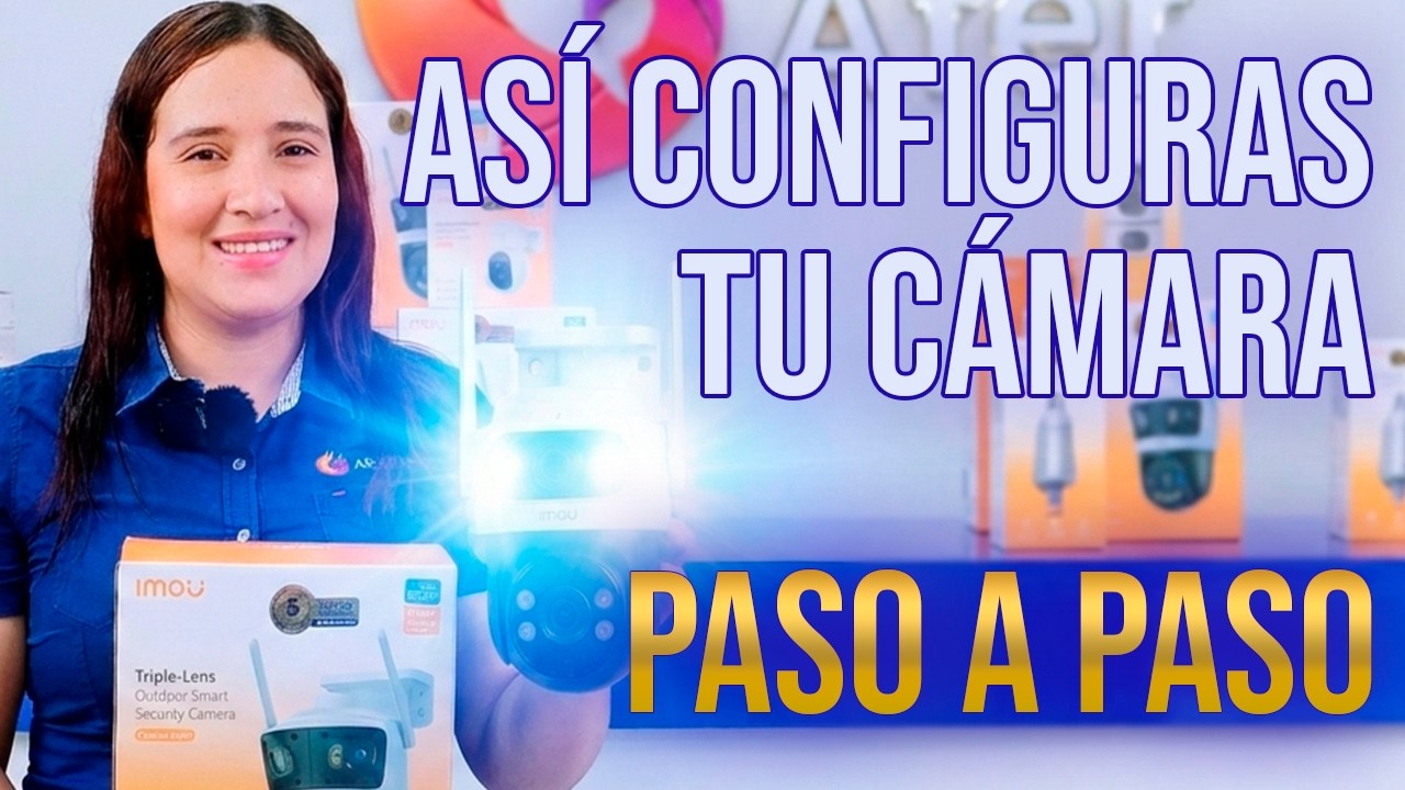 Configuración inicial de cámara IMOU WiFi | Tutorial completo