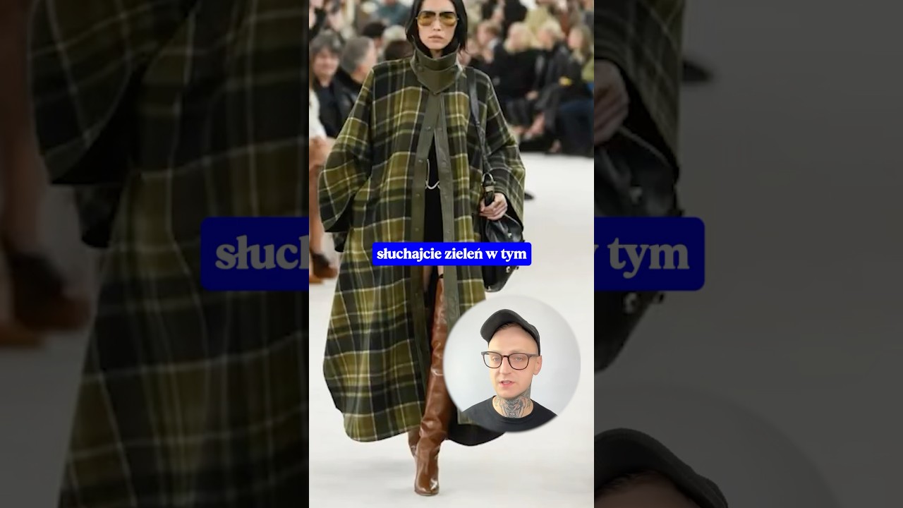 Trendy modowe: Zieleń na sezon jesień 2025 #fashion #trendy #moda #ubrania
