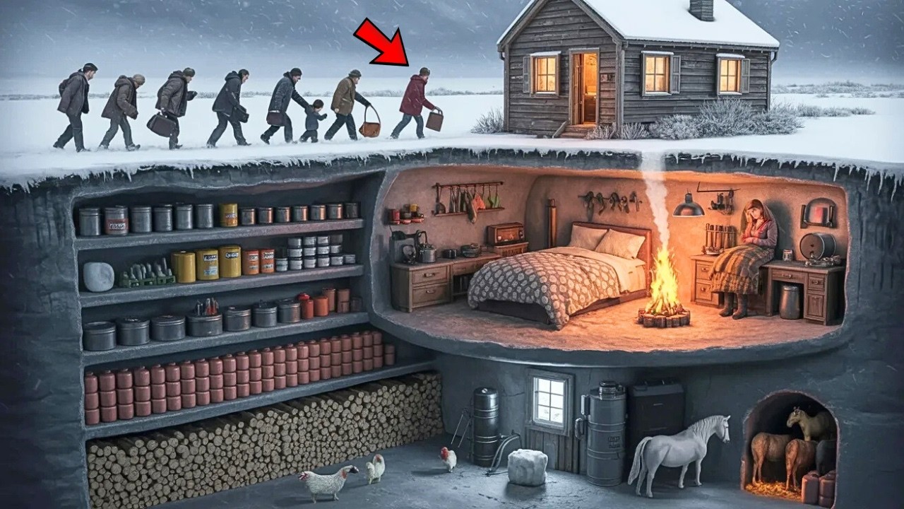 Neighbors Laughed at Their Underground Bunker — Until the Wyoming Freeze Hit and Everyone Wanted In