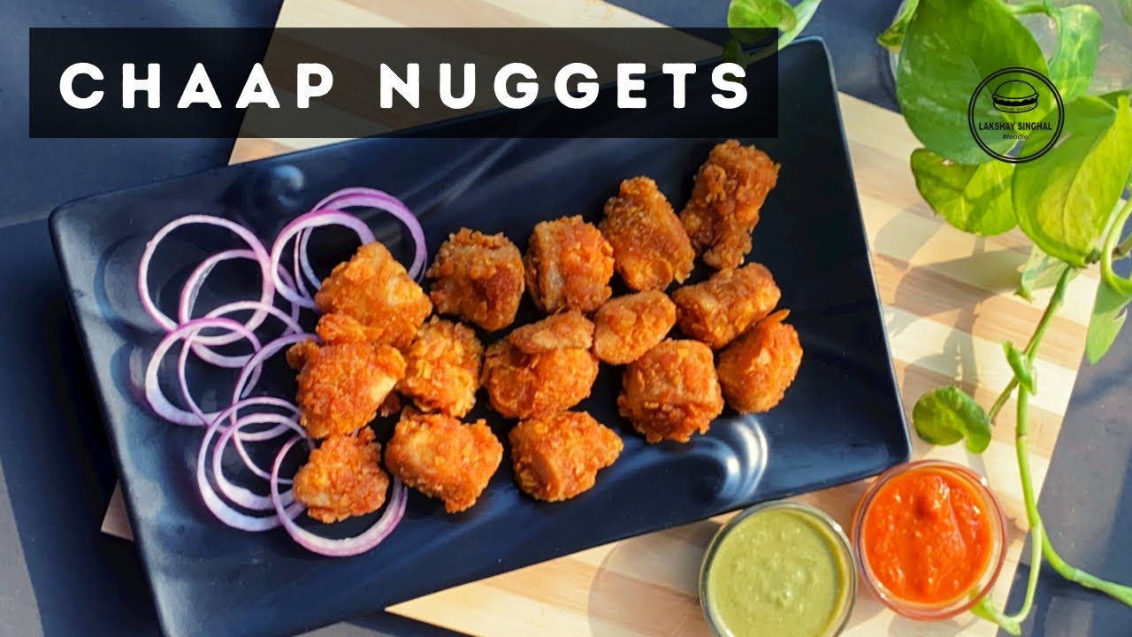 Chaap Nuggets | Kurkure Chaap Recipe | Easy KFC Soya Chaap Recipe | KFC Nuggets | Lakshay Singhal