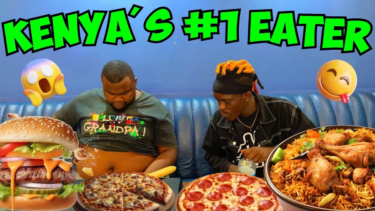MEET THE KENYAN GUINESS  WORLD RECORD HOLDER FOR EATING 🌮🍕