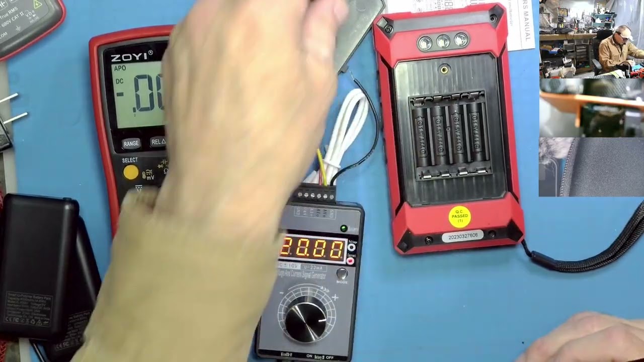 ANENG 622B mA repair