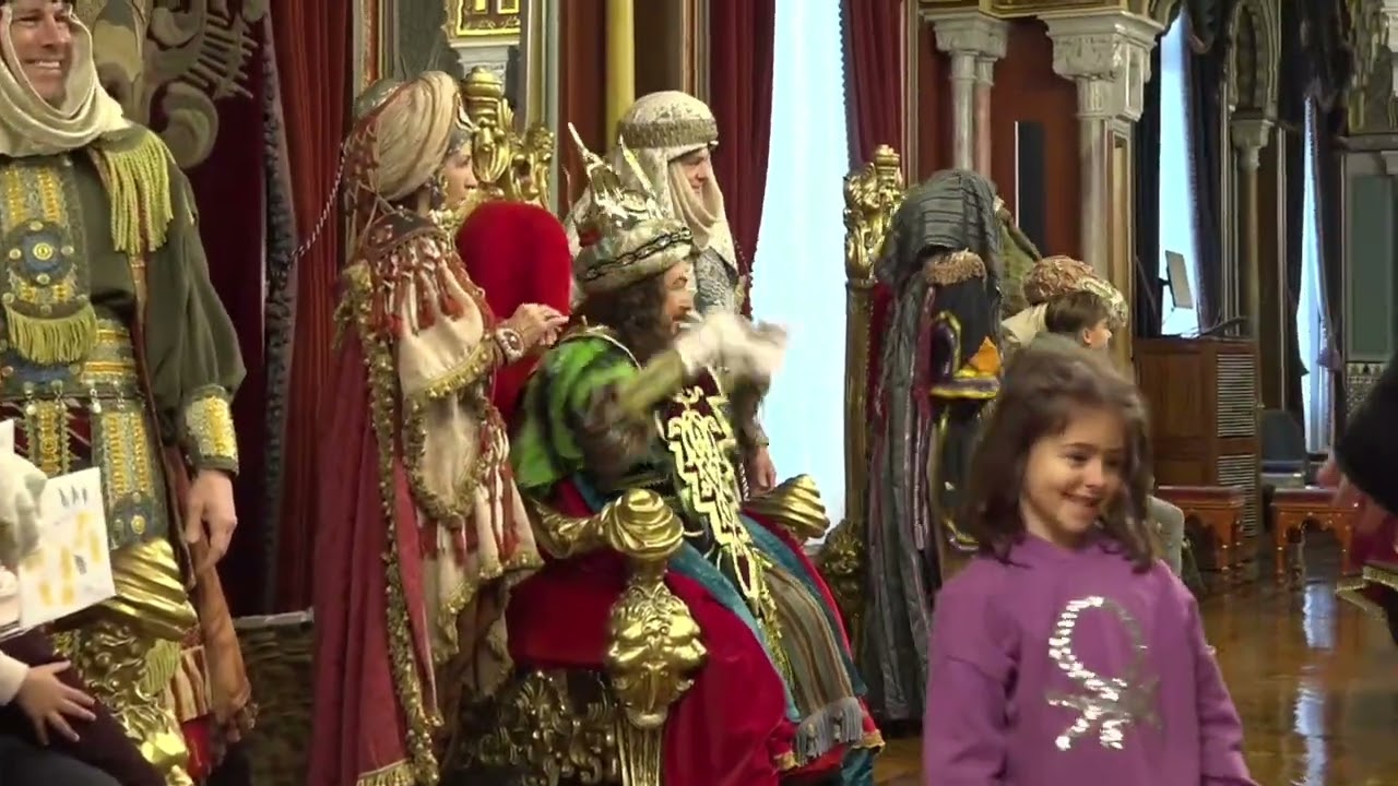 RECEPCIÓN REYES MAGOS EN EL AYUNTAMIENTO DE BILBAO