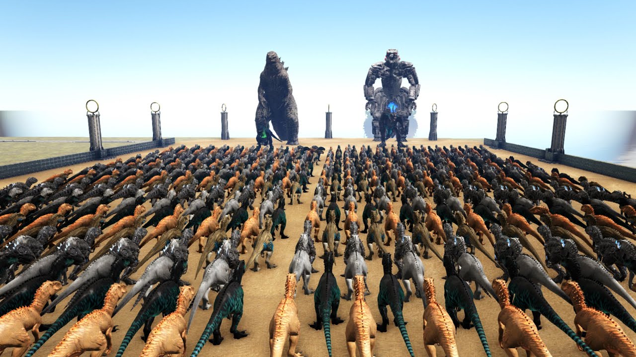 TEAM  DOMINATION REX vs TEAM GODZILLA