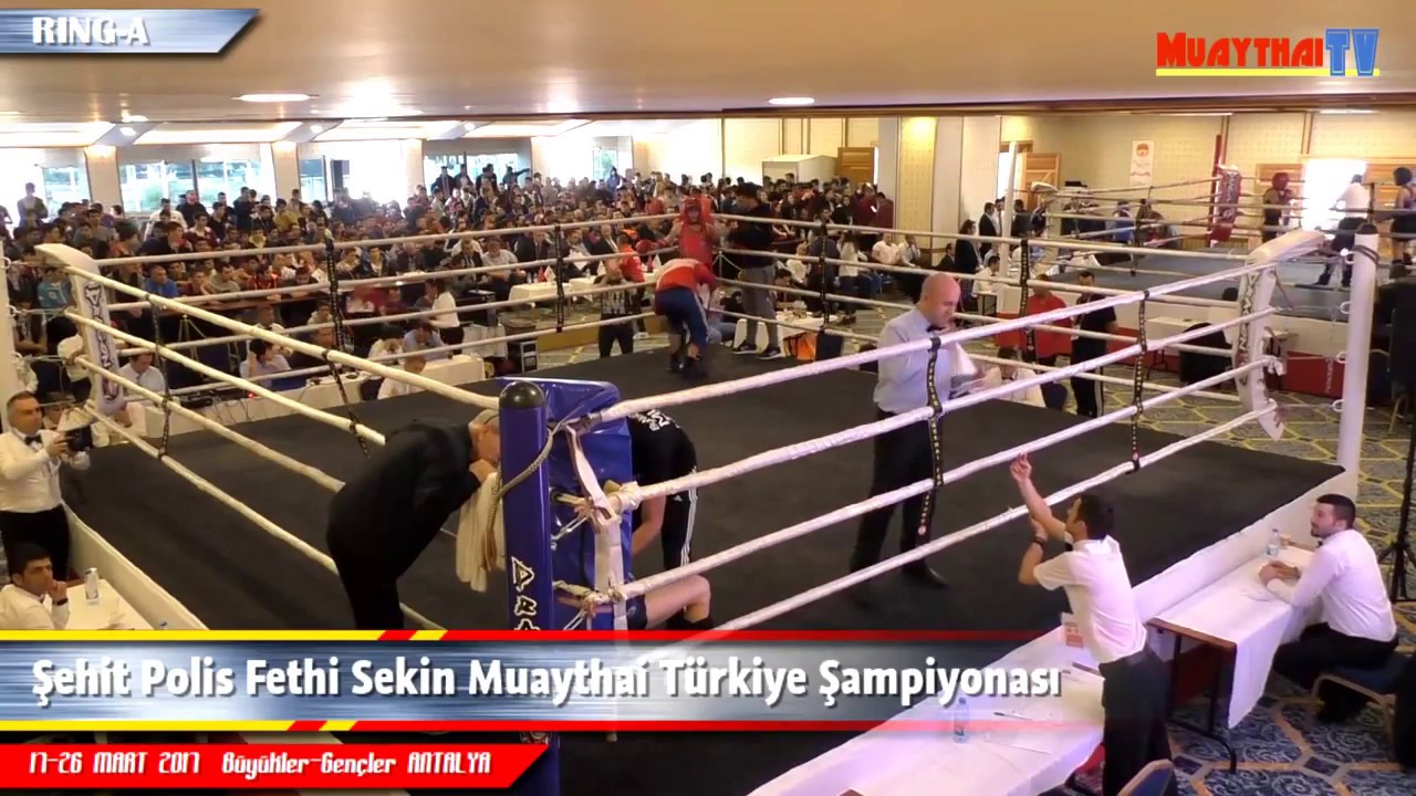 FATİH DEĞER - SONER ŞEN 2017 MUAYTHAI TÜRKİYE ŞAMPİYONASI - FİNAL