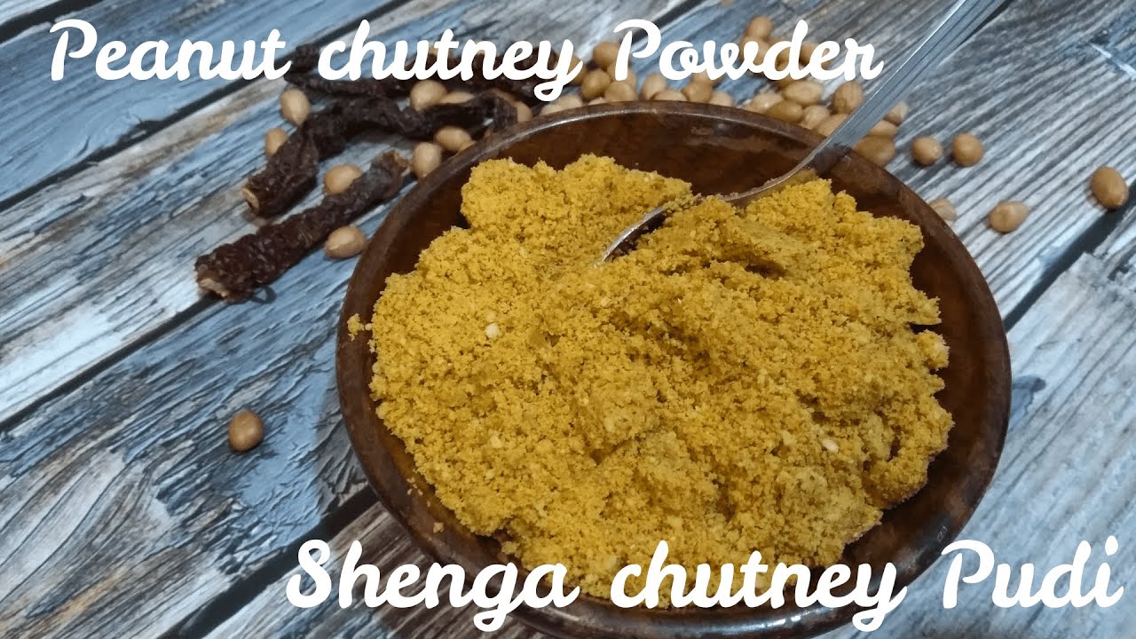 Shenga chutney pudi | Peanut chutney powder | @HomemadeHeavenlyFood
