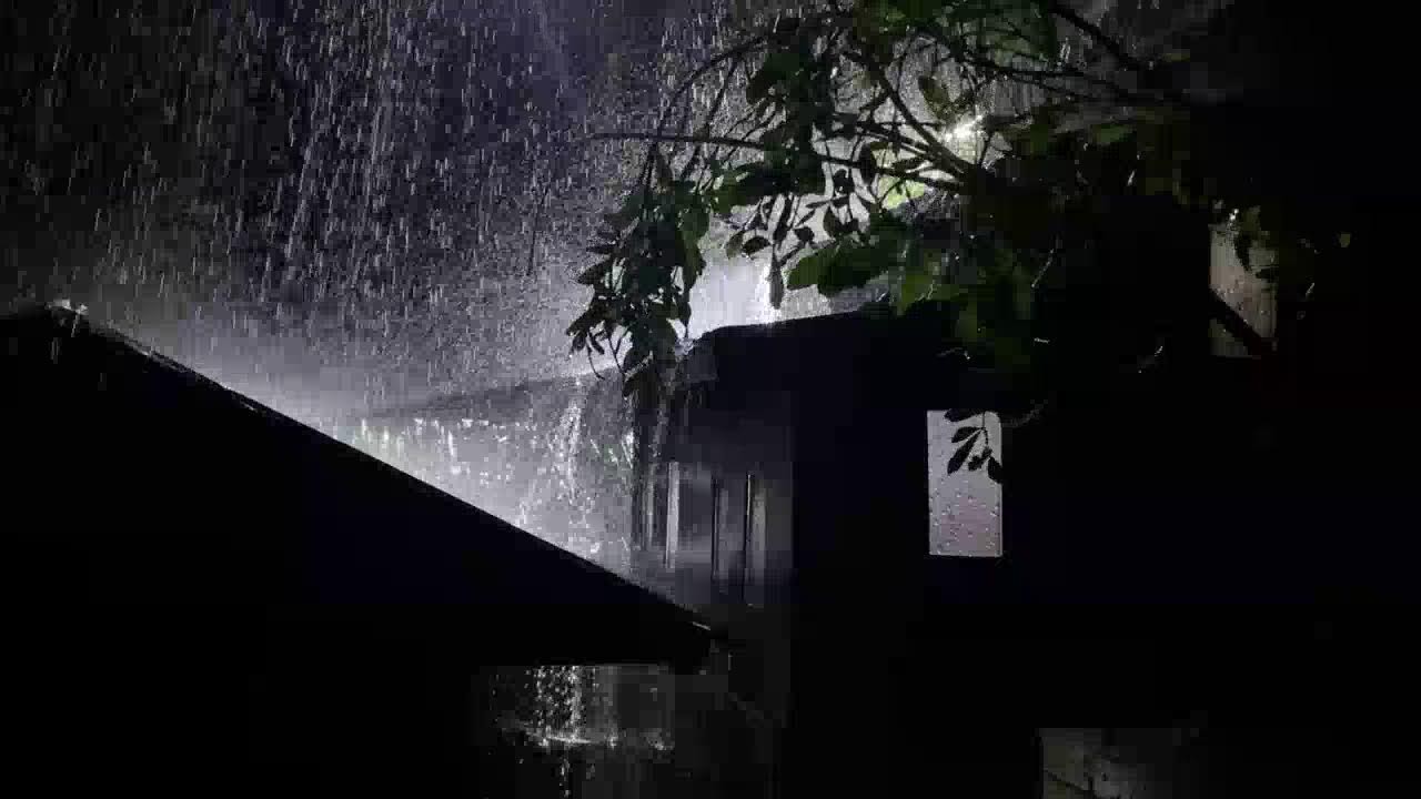 Soothing Rain Sounds on Tin Roof for Relaxation