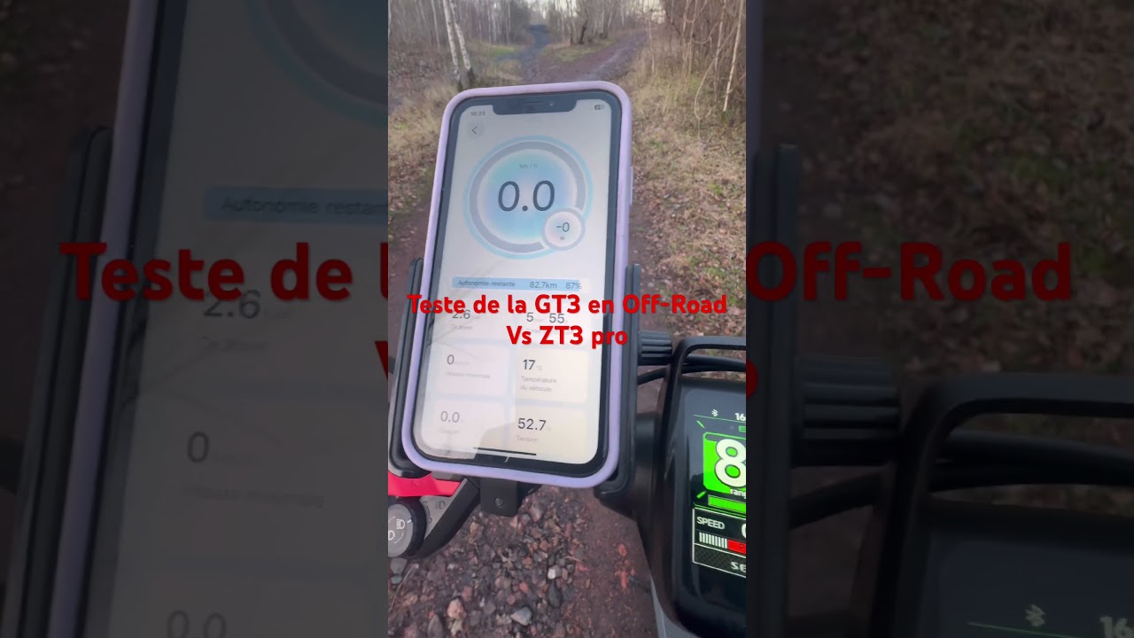 Teste des la GT3 vs ZT3 pro en conditions extrêmes off-road plus testé autonomie