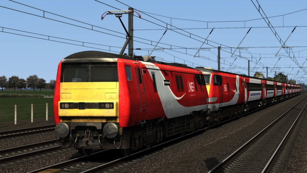 TS2019: Glasgow Central - London KIngs Cross - Class 91 (Blunt end)