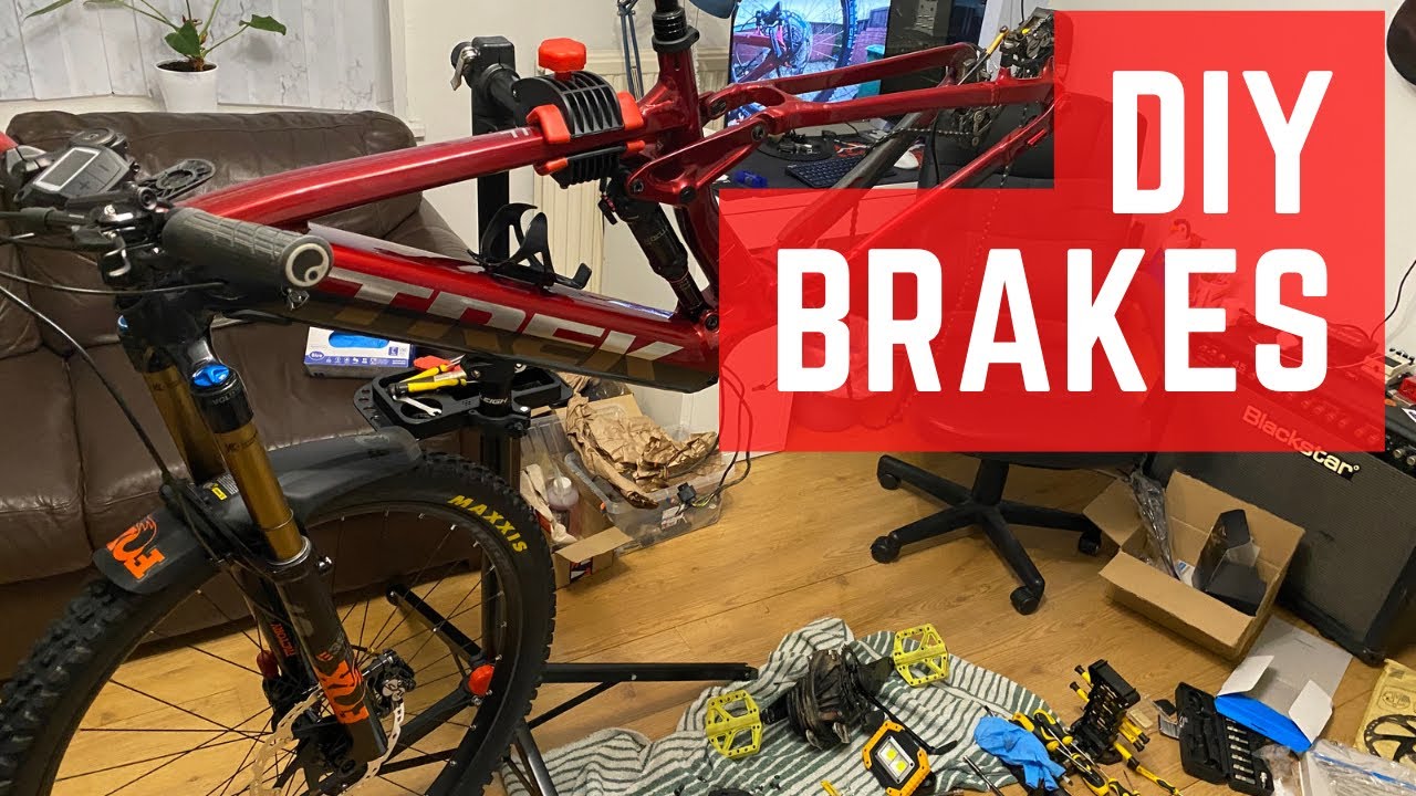Newbie DIY fitting brakes on TREK RAIL eMTB