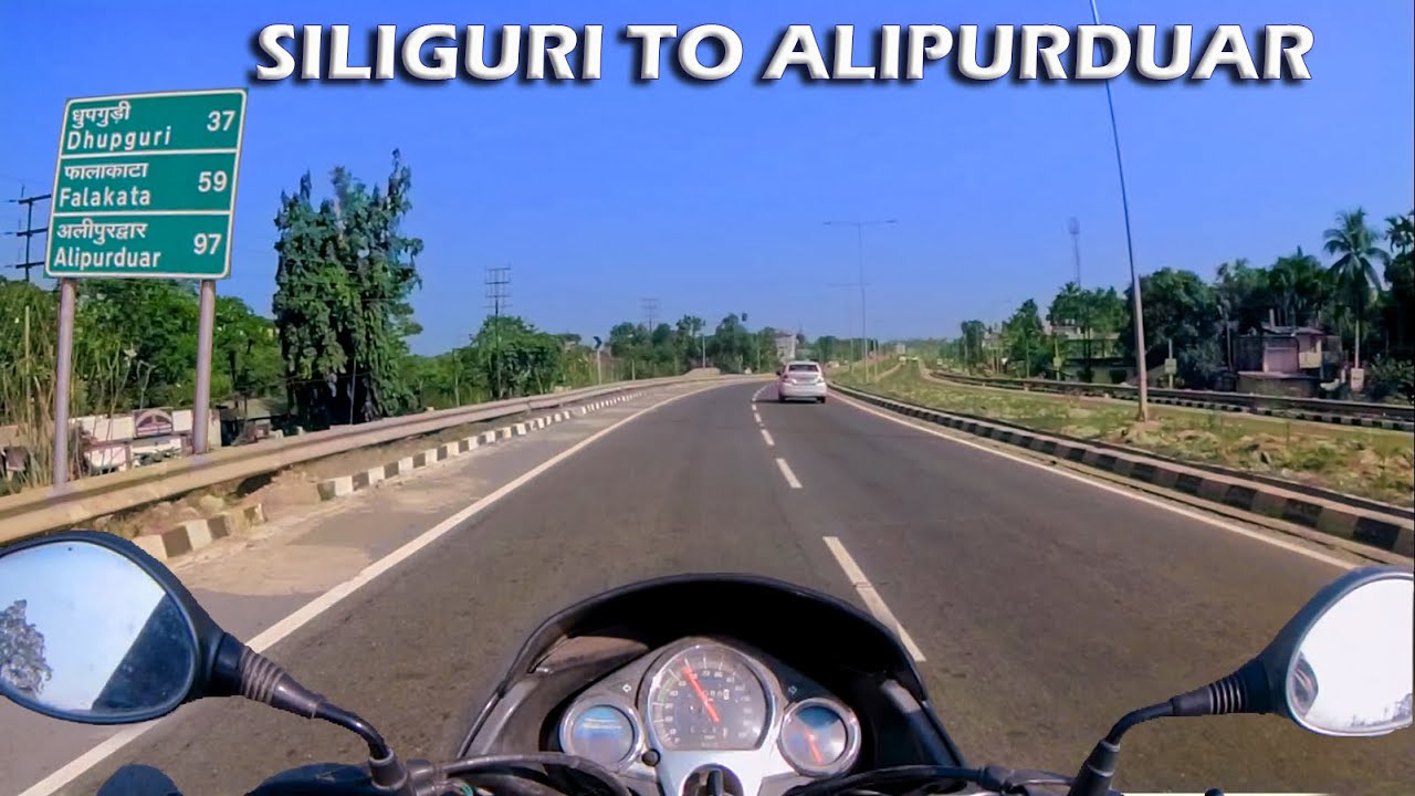 Bike ride from Siliguri to Alipurduar || Part 1 Siliguri to Dhupguri
