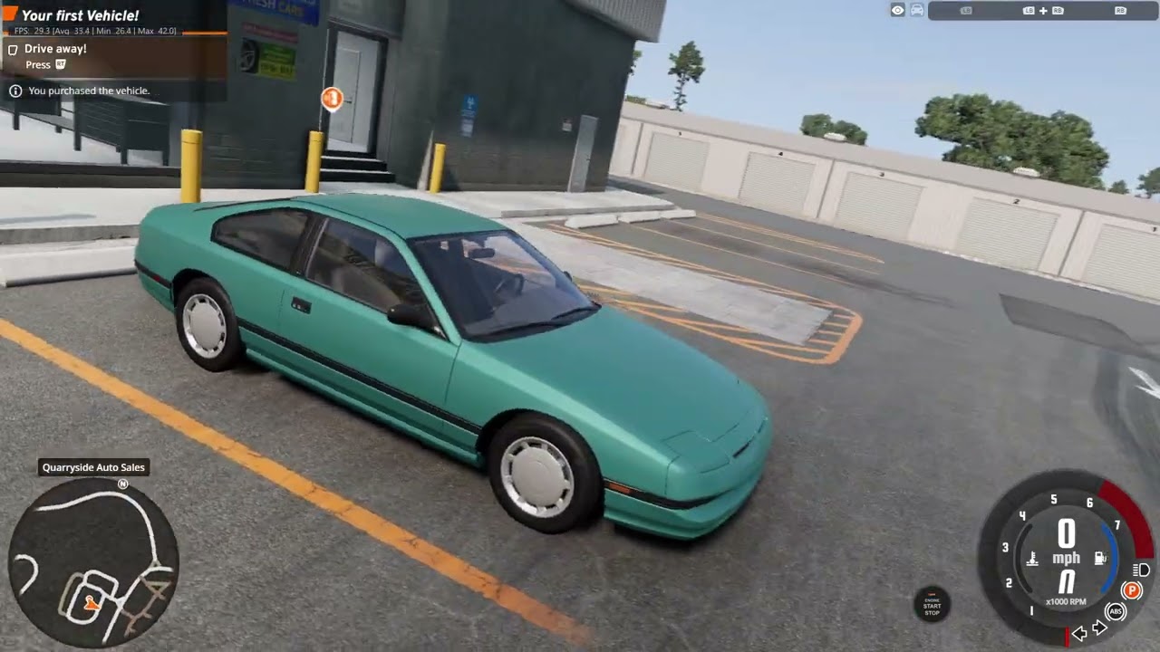 BeamNG Drive Career Day 1
