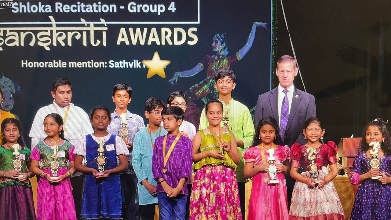 Sloka recitation contest | Samskriti -2026 | #durga #devi 