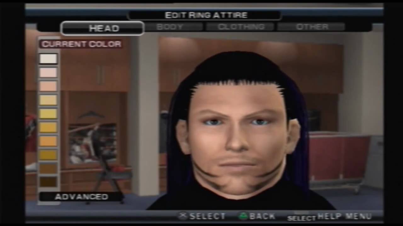 WWE SvR 2011 How To Make Jeff Hardy HD