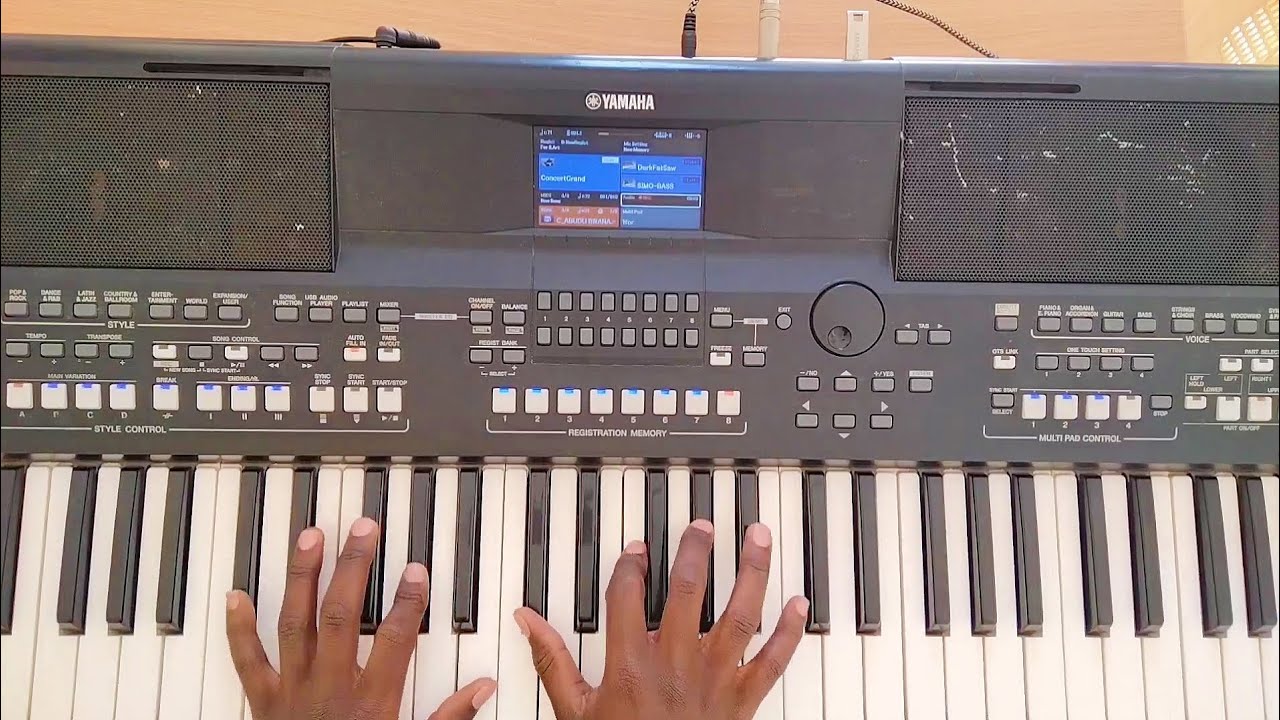 Jesus Iye by Nathaniel Bassey piano tutorial