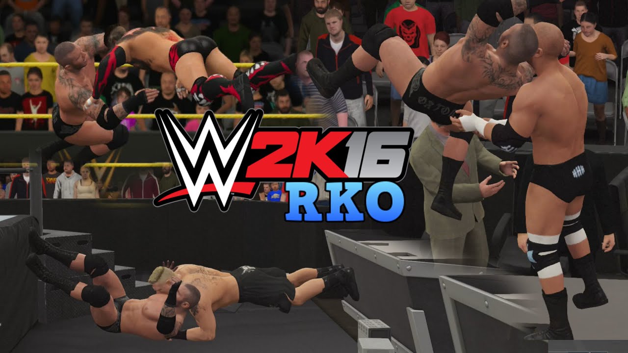 WWE 2K16 - Randy Orton RKO Compilation!