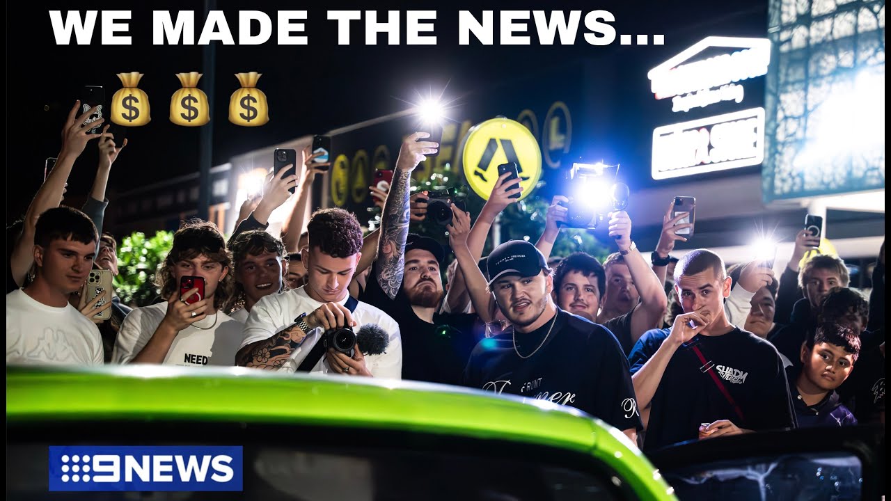 WE THROUGH A CRAZY CAR MEET! (10 car crash + Giving away $$$)