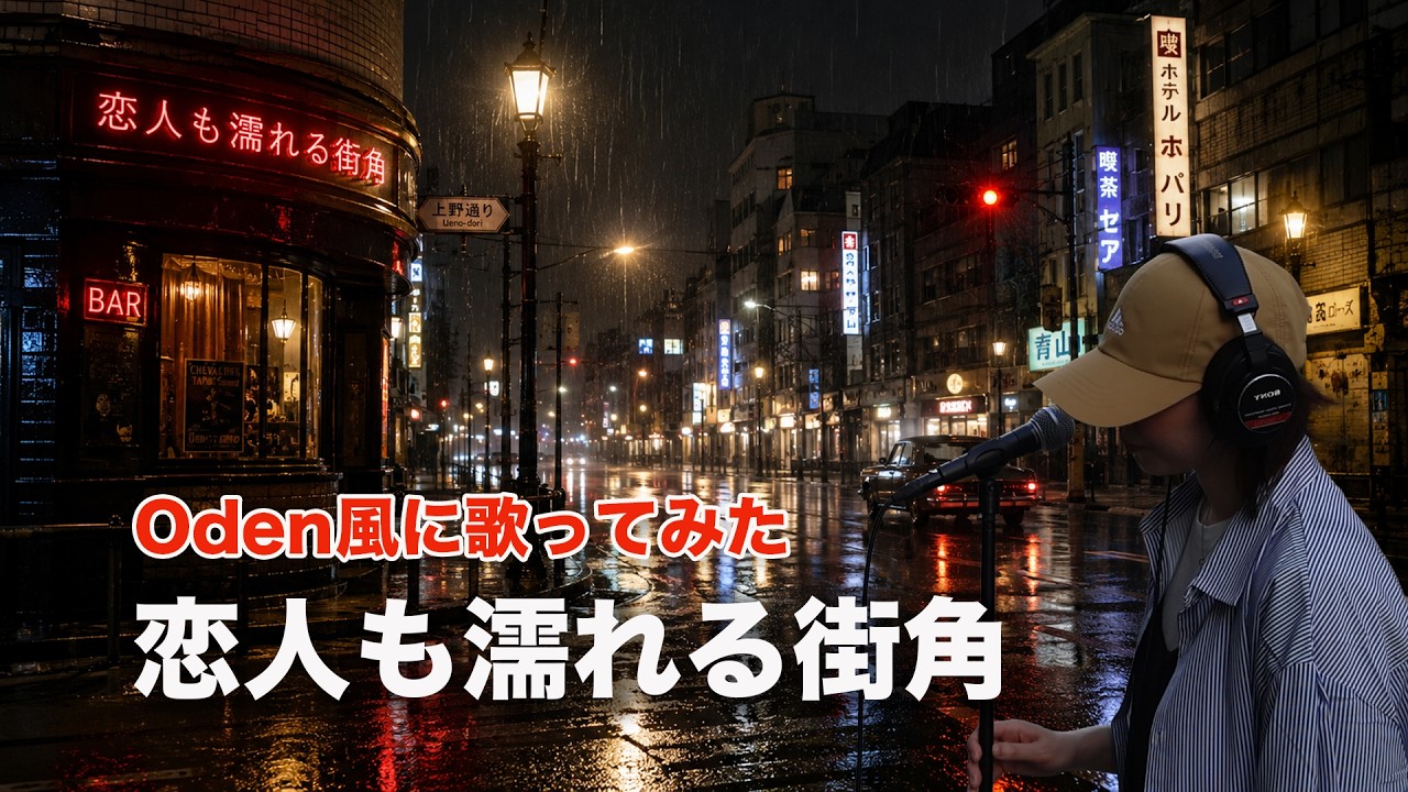 恋人も濡れる街角#006