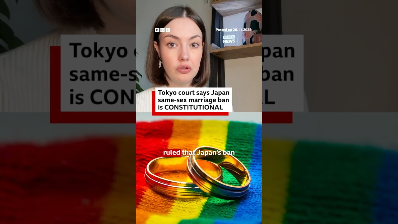 Tokyo court rules Japan's same-sex marriage ban is constitutional. #BBCNews