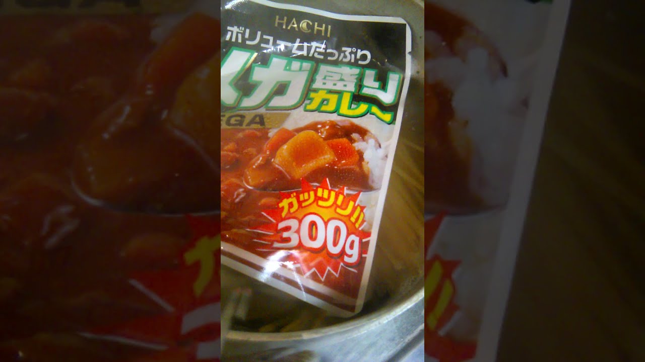孤独のグルメ第7話「ハチ食品 ボリュームたっぷりメガ盛りカレー中辛300g」